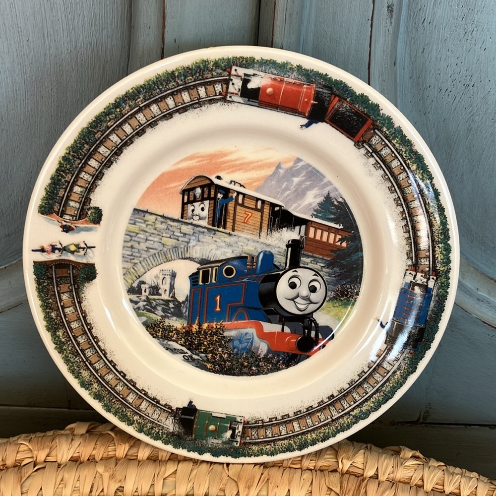 Thomas the Train Wedgewood Set Bowl Cup Plate Made in England - Picture 2 of 11